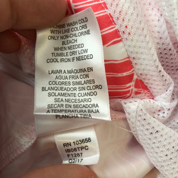 IBIZA Ocean Club Salmon Pink Swim Trunks Shorts - Picture 8 of 8